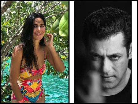 Katrina Kaif Is All Smiles In A Colourful Bikini; Salman Khan Goes All Philosophical