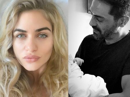 Arjun Rampal's GF Gabriella Demetriades Shares Photo Of Him Holding Their Newborn Son In His Arms
