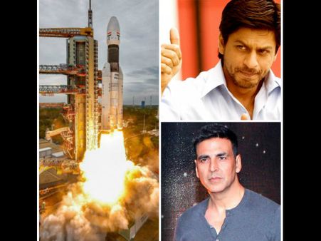 Chandrayaan 2: Bollywood Is Proud; Shah Rukh Khan, Akshay Kumar Congratulate ISRO