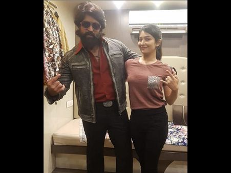 When Yash Made Radhika Pandit Dance To KGF's Gali Gali! Actress Shares Special Video