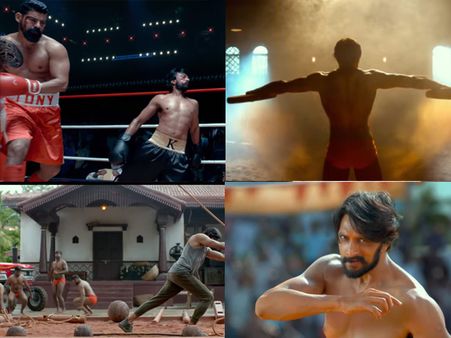 Astonishing Shots Of Sudeep's From Pailwaan Trailer Speak Volumes Of His Hard Work!