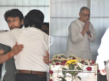 Khayyam Funeral: Sonu Nigam, Gulzar & Others Bid Adieu To The Legendary Music Composer