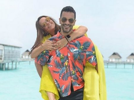 Happy Birthday Neha Dhupia: Angad Bedi's Birthday Wish For His 'Beloved' Is All Things Cute!