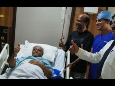 Rajinikanth Rushes To Bengaluru To Visit Ailing Brother