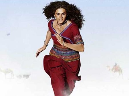 Rashmi Rocket Motion Poster: Taapsee's Rugged Look Will Give You Goosebumps
