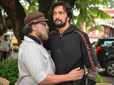 Exclusive Inside Pics From Sudeep & Ravichandran Film Ravi Bopanna! Kiccha Turns Lawyer