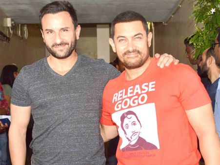 Saif Ali Khan Couldn't Answer Aamir Khan's Questions On Sacred Games!