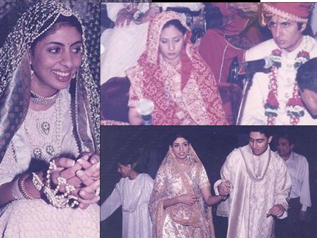 UNSEEN PHOTOS! Shweta Bachchan Looks Gorgeous As A Bride On Her Wedding Day; Jaya Steals Hearts!