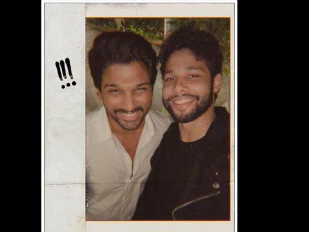 'Gully Boy' Actor Siddhant Chaturvedi Shares A Fanboy Moment After Meeting Superstar Allu Arjun!