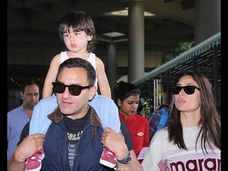 Saif Ali Khan's EPIC Reaction When Asked About Reports On Taimur's Bollywood Debut!