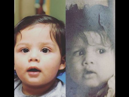 Shahid Kapoor Shares A Collage Of Zain & His Own Baby Pic; You Won’t Be Able To Tell Who’s Who!