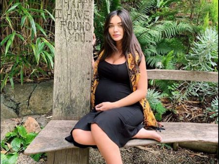 Amy Jackson Looks Serene As She Flaunts Her Baby Bump; Opens Up About Struggles In Third Trimester