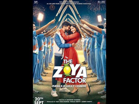 The Zoya Factor Poster: Dulquer Salmaan Shares A Cute Moment With 'Lady Luck' Sonam Kapoor