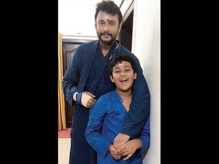 Darshan's Little Son Manages Fans At Home When Father Is Busy! Actor Misses Being A Regular Dad