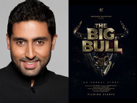 Abhishek Bachchan Announces Next - The Big Bull; To Be Produced By Ajay Devgn