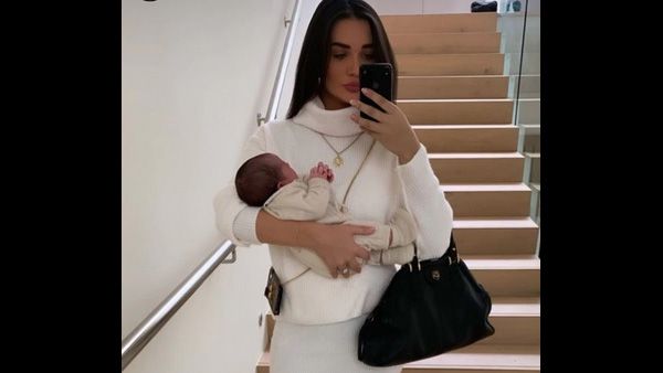 Amy Jackson's Newborn Son Andreas Enjoys His First Day Out; Don't Miss These Cute Photos!