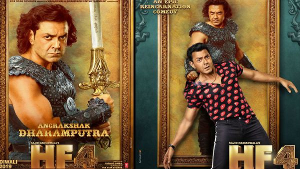 Housefull 4 Posters: Meet Bobby Deol As 'Sahas Ki Misaal' Dharamputra & Max!