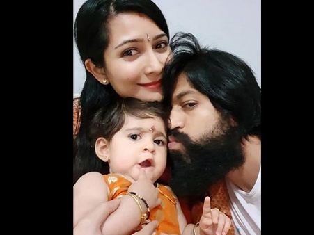 Radhika Pandit & Yash Send Out Ganesh Chaturthi Wishes; Ayra Looks Adorable As Little Gowri!