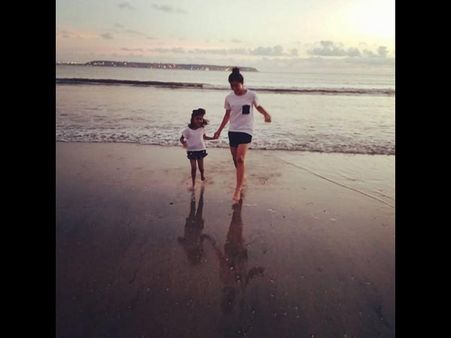 Rashmika Mandanna Twins With Baby Sister On The Beach! Returns To Instagram With A Bang