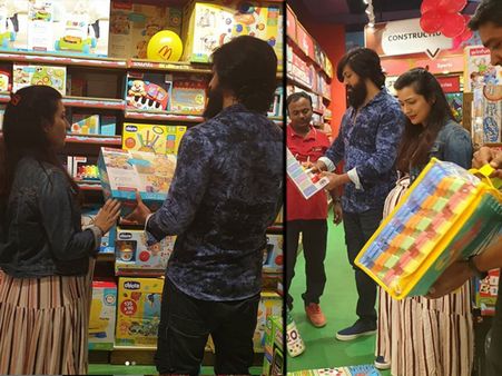 Yash & Radhika Pandit Head Out To Shop Toys For Ayra; Actress Says Life Has Changed As A Parent!