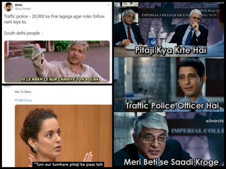 Hilarious Bollywood Memes On Traffic Challans Go Viral: Ajay Devgn Tops The List