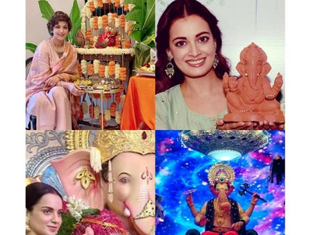 Bollywood Stars Kangana Ranaut, Anil Kapoor, Sonali Bendre & Others Send Out Ganesh Chaturthi Wishes