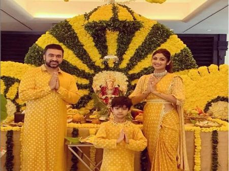 Shilpa Shetty's Dance With Raj Kundra During Ganesh Chaturthi Is Drool-worthy