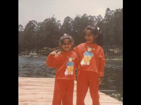 The Zoya Factor’s Sonam Kapoor Was A Lucky Charm In Red Even As A Kid; Shares Cute Throwback Pic!