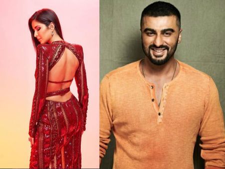 Arjun Kapoor Describes Katrina Kaif’s Backless Maroon Gown In An Epic Way!