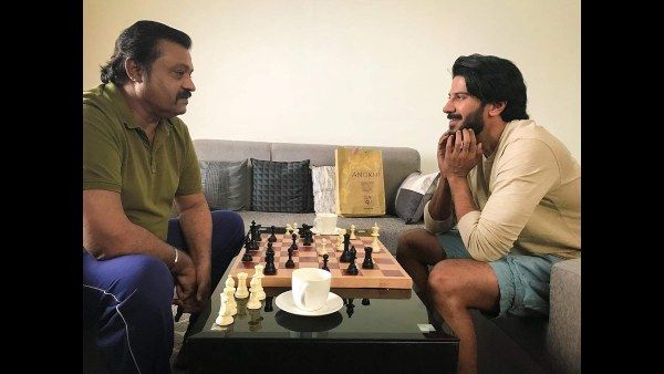 Dulquer Salmaan And Suresh Gopi In A Single Frame; Fans Can’t Contain The Excitement!