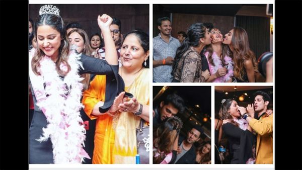 Erica Fernandes, Parth Samthaan, Priyank Sharma & Others Have Super Fun At Hina Khan's Birthday Bash