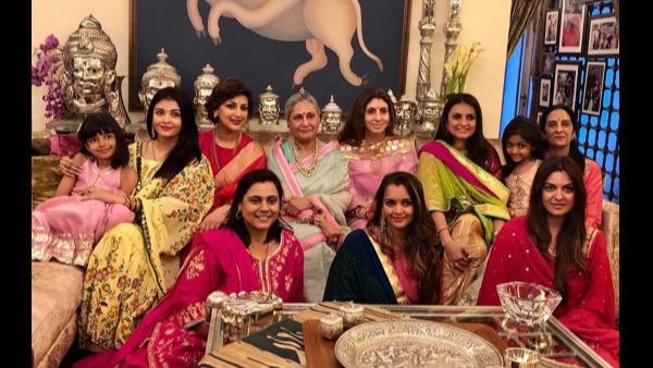 Karwa Chauth 2019: Inside Pics Of Aishwarya Rai Bachchan, Jaya Bachchan & Sonali Bendre From Jalsa
