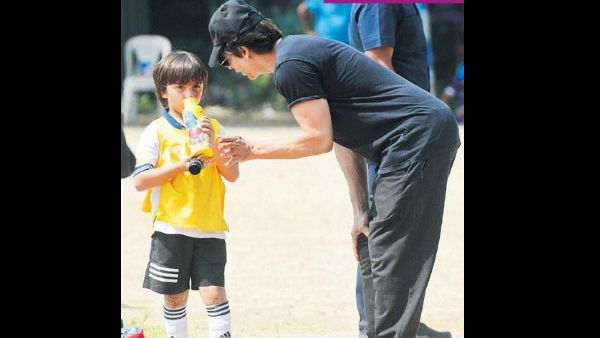 Juhi Chawla: I Thought AbRam Was Drinking From A Plastic Bottle; Was Ready To Pull Shah Rukh's Ears