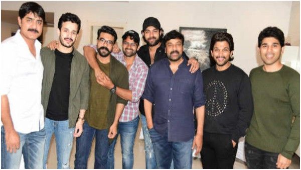 Allu Arjun & Family Host Party To Celebrate Sye Raa’s Success; The ‘Mega’ Picture Goes Viral!