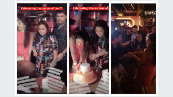 Kapil Sharma, Bharti & Others Party Hard As They Celebrate The Kapil Sharma Show's Success (PICS)