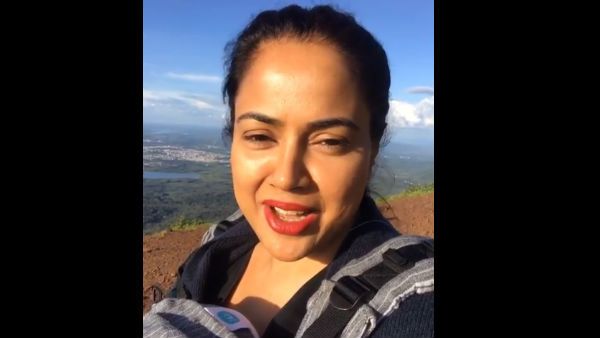 VIDEO: Sameera Reddy Attempts To Climb 6300 Feet With Two-Month Old Daughter Strapped To Her!