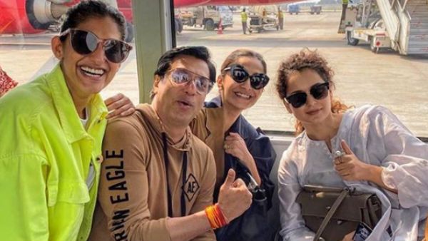 No More Bad Blood Between Kangana Ranaut & Sonam Kapoor? Actresses Pose For A Picture