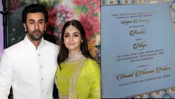Alia Bhatt And Ranbir Kapoor's Fake Wedding Invitation Goes Viral!