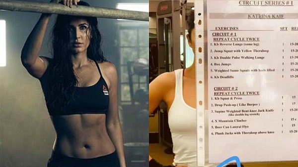 Katrina Kaif Gives Us A Sneak Peek Into Her Gym Workout Plan On Social Media
