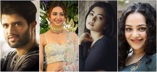 Vijay Devarakonda, Rakul Preet, Rashmika Mandana and Nithya Menen at IFFI 2019