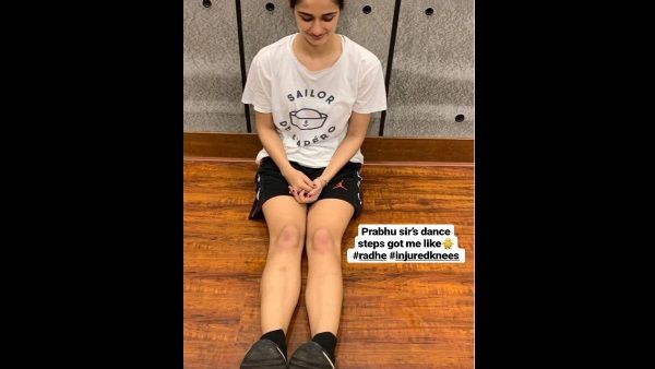 Radhe: Disha Patani Ends Up With Injured Knees; Blame It On Prabhu Deva!