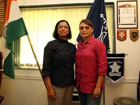 Rani Mukerji Meets Maharashtra Lady Super Cop Archana Tyagi IPS For An Exclusive Interview!