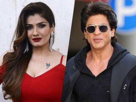 Raveena Tandon Reveals Why Shah Rukh Khan Would Find Ways To Get Close To Her On Sets!