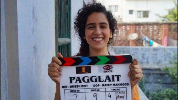Sanya Malhotra Begins Shooting For Her Next Film 'Pagglait', Shares First Day Pic From Set