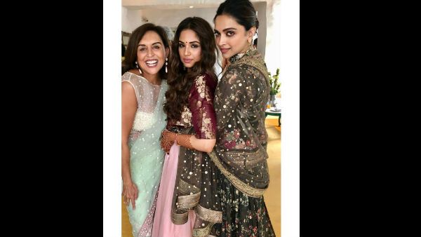 Inside Pics: Deepika Padukone Attends Her Friend's Mehendi Ceremony; Gives Us Major Friendship Goals
