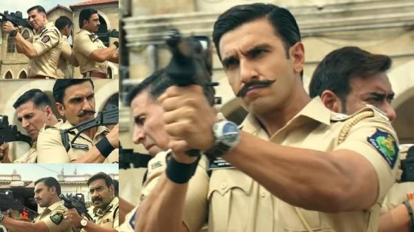 Akshay Kumar, Ranveer Singh, & Ajay Devgn In Rohit Shetty's Cop Universe: Glimpse Video Goes Viral!
