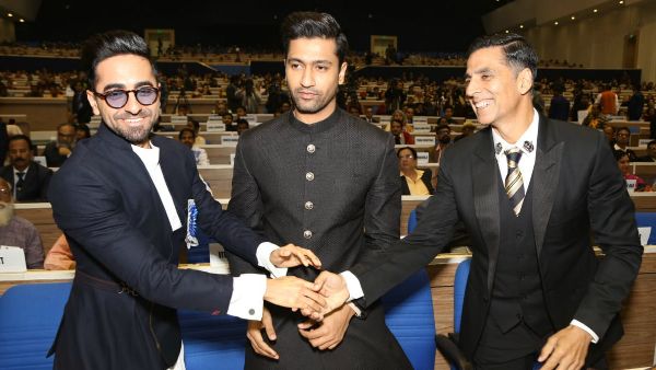 National Film Awards 2019: Akshay Kumar, Ayushmann Khurrana And Vicky Kaushal Clicked Together
