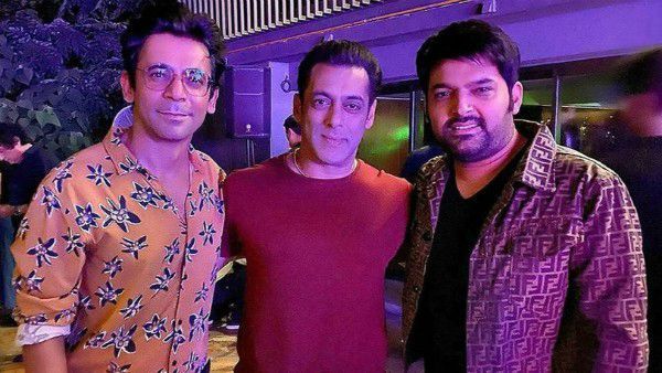 Salman Khan Brings Sunil Grover And Kapil Sharma Together At Sohail Khan’s Birthday Bash