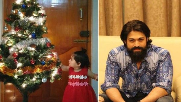 KGF Star Yash And Wife Radhika Pandit Share Adorable Pictures Of Daughter Ayra On Christmas