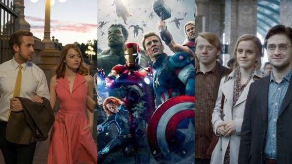 Greatest Movie Releases Of The Decade (2010-2019): Harry Potter, Avengers, La La Land